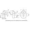 Buy cheap Mitsubishi S4KT Diesel Engine Crankshaft 5I7844 For 312B 312C / Casting + Nitriding Engine Repair Parts from wholesalers