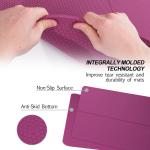 Soft Natural Fitness Yoga Mat / Cool Toxic Free Lightweight Yoga Mat