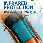 Universal Sunroof Automotive Factory Sunscreen Self Adhesive Glass Car Panoramic