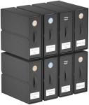 Sheet Organizers And Storage, 4-Pack, Queen/King Size (Grey), Bed Sheet