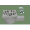 Buy cheap UPVC plastic side floor drain, shower room drain,kitchen floor drain from wholesalers