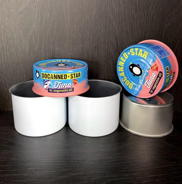 Buy cheap Metal Can Tuna Can Packed With Tuna , Beef , Meat from wholesalers