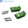 Buy cheap Single-Mode DX LC/APC Fiber Optic Adapter Without Flange PBT Material Quad Fiber Cores from wholesalers