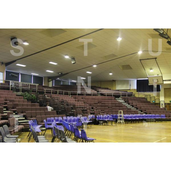 SGS Approved UV Resistant Telescopic Bleacher Seating