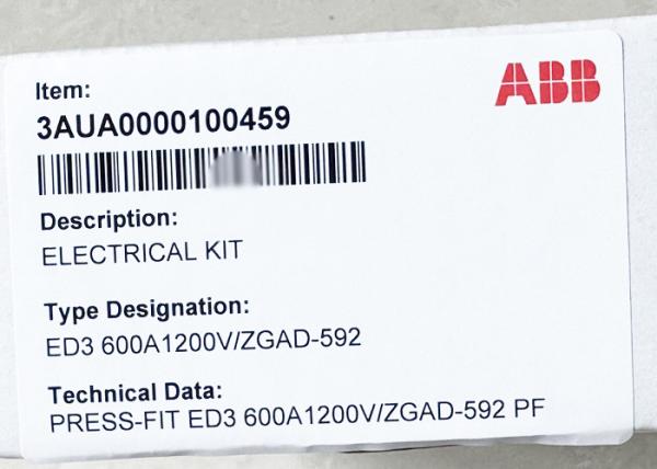 Buy cheap 3AUA0000100459 ZGAD-592 ED3 600A 1200V Converter Module New In Box from wholesalers