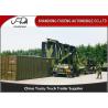 Buy cheap 20 Feet Side Lifting Container Trailer Truck , XCMG 37 Ton Crane With Slide from wholesalers