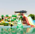 Buy cheap OEM Weather Proof Fiberglass Water Park Slide For Adults 1 Rider Capacity from wholesalers