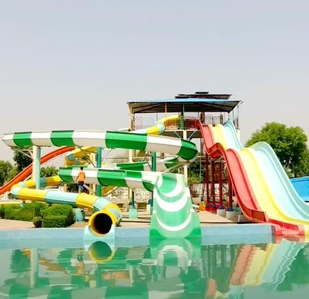 Buy cheap OEM Weather Proof Fiberglass Water Park Slide For Adults 1 Rider Capacity from wholesalers