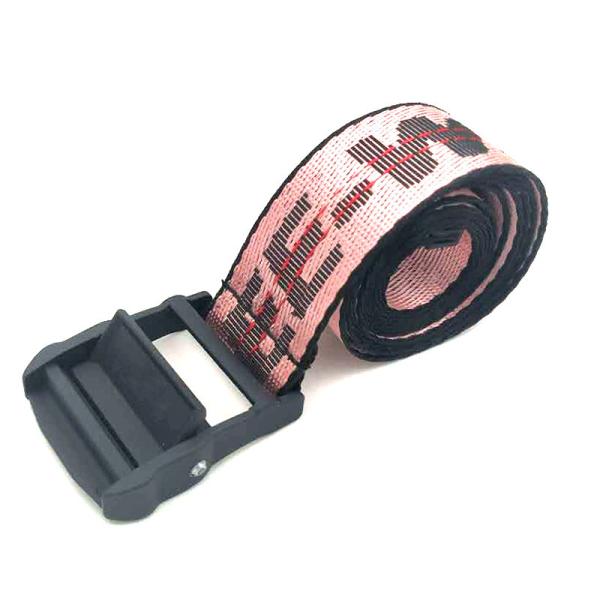 Buy cheap Pin Buckle Cotton Fabric Belt 130cm Polyester Webbing Belt Iron Jeans from wholesalers