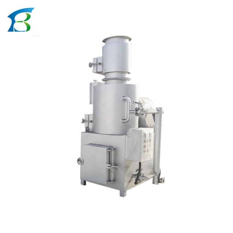 Low Pollution Small Garbage Incinerator Customized Size for Environmental Protection
