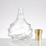 Customized 750ml Whisky Vodka Spirit Glass Bottle for Beverage