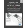 Buy cheap Glomarket Wifi Tuya/Smart Life App Remote Control Smart Circuit Protector Relay Device Switch Breaker Energy Meter from wholesalers