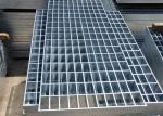 Low Carbon Steel Walkway Grating For Power Plant 25*3mm
