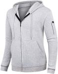 OEM Clothing Men'S Heavyweight Fleece Hooded Sweatshirt Full Zip Hoodie With Arm