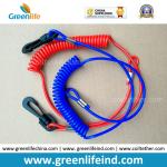 Jet Ski Accessory Custom Length Red/Bue Coil Ripcords