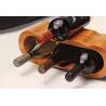 Buy cheap Antique Bamboo Wood Wine Display Rack Non - Toxic Tasteless Phthalate Free from wholesalers