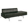 Buy cheap waiting chair for hair salon /long bench / leather sofa with competitive price H-006 from wholesalers
