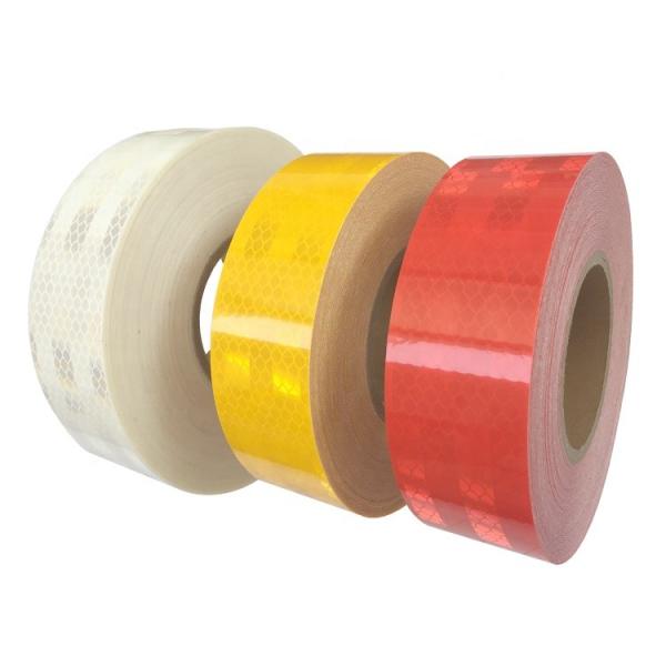 Hi Vis Reflective Safety Stickers Waterproof ECE 104r Reflective Tape For Car