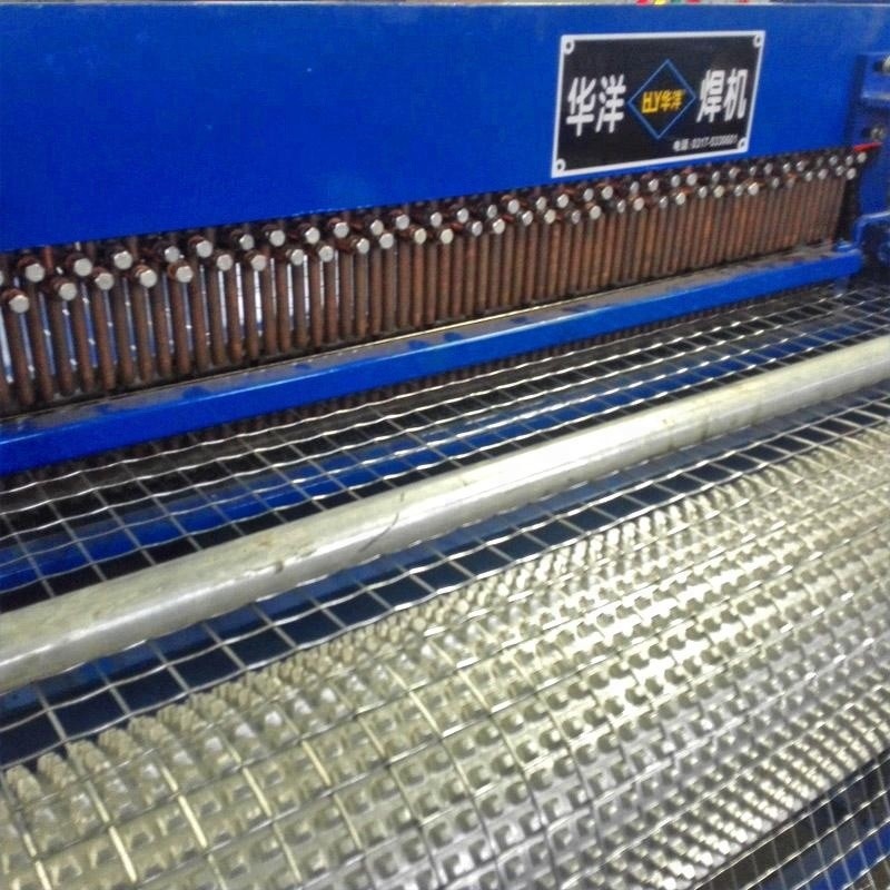 90 Rows/Min Straightener Roll Mesh Welding Machine Galvanized Copper Electrode