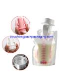 Breast milk storage bag adapter, pump adapter, colorful adapter BPA free
