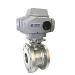 Exd II Bt4 AC220V DN20 Cast Steel Pn100 Flange Electric Ball Valve for 350