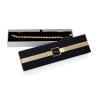 Buy cheap Small Decorative Black Jewellry Box , Earring Necklace Bracelet Storage Box With Velvet Inner Cushion from wholesalers