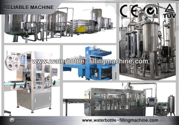 PET Bottle Carbonated Drink Complete Production Line 3 In 1 Bottling Filling