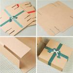 Luxury cardboard gift paper box for clothes / clothing gift box / garment