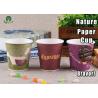Buy cheap Takeaway 8 Oz Pla Paper Coffee Cups , Disposable Paper Soup Cups With Lids from wholesalers