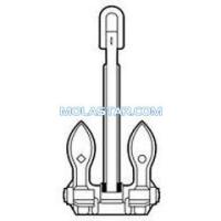 Buy cheap Molastar Stainless Steel Marine Byers Anchor Marine Ship Byers Anchor Stockless product