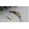 Buy cheap Bag accessories Light Gold Zinc Alloy OX Horn Metal Turn Lock from wholesalers