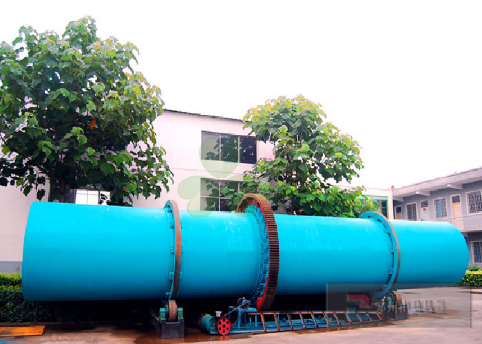 High Capacity.Rotary Hot Air Dryer , Slurry Drying Equipment Easy Operated