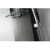 Buy cheap Black Seamless Thermostatic Shower Panel Column Tower Anti Deformation Large Water Output from wholesalers