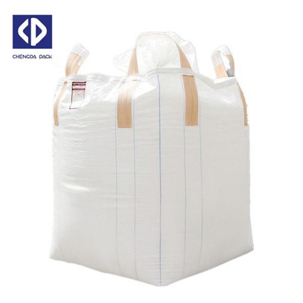 Buy cheap Container PP Bulk Bags For Building Material Flat Bottom 100% Virgin Polypropylene Material from wholesalers