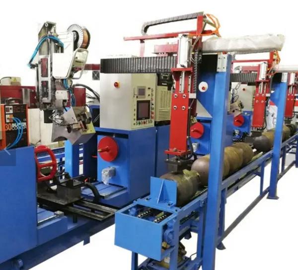 Buy cheap PLC Control LPG Cylinder Manufacturing Line 20m X 10m X 5m 20-30 Cylinders/Min from wholesalers