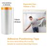 Buy cheap Automotive Paint Covering Yellow Paper Painting Masking Tape For Car Painting Transparent from wholesalers