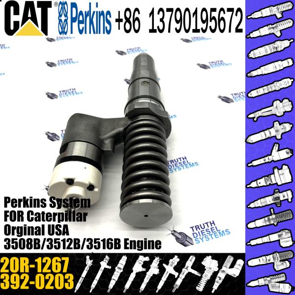 Buy cheap Hot sale fuel common rail injector 392-0203 3920203 20R-1267 for Caterpillar Engine 994D from wholesalers