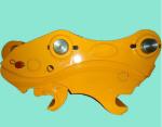 Quick Change Excavator Quick Coupler , Hydraulic Tilting Quick Hitch High Safety