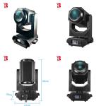 380W Outdoor Moving Head Stage Light Beam Spot Wash Dmx For Wedding Event