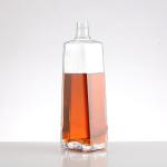 Fashion Customize Sealing Type Hot Stamping Glass Bottle for Whisky Vodka Brandy