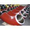 Buy cheap Red Painted 90degree Welded Steel Pipe Elbow Fittings AISI 4130 from wholesalers