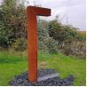 Buy cheap Garden Home Decor Corten Steel Water Fountain Electric For Landscape Architects from wholesalers