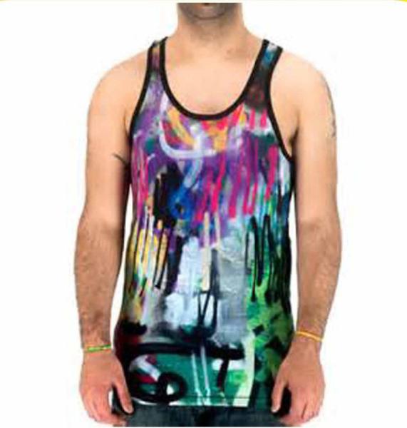 Buy cheap New Style Fashion Sublimated Dri Fit Shirts , Mens Sleeveless Beach Shirts from wholesalers