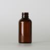 Buy cheap 50ml Amber Pet Plastic Jars , Cosmetic Small Plastic Bottles Round Shape from wholesalers