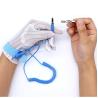 Buy cheap Blue 3meters Line PVC Fabric ESD Wrist Strap Bracelet For Cleanroom from wholesalers