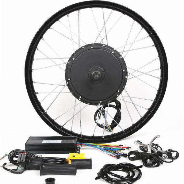 Buy cheap 1500W 26 Inch Electric Bike Conversion Kit Front Wheel Entry Level Enough Power from wholesalers