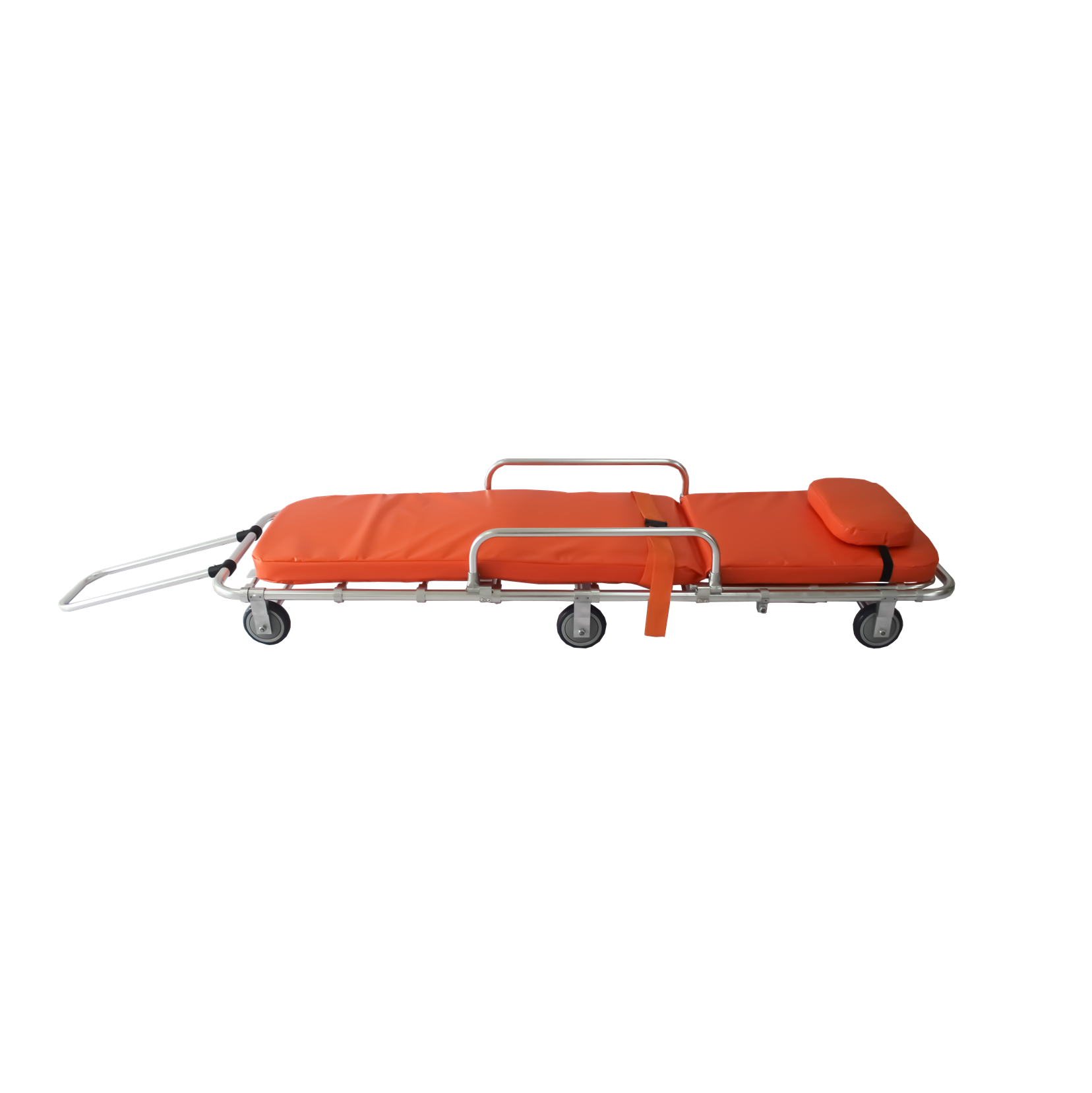 High Quality Medical Devices Emergency Aluminum Alloy Ambulance Stretcher for Transfer Patient 190 X 62 X 23cm