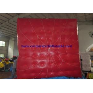 Buy cheap Airtight Large Helium Balloons For Advertising , 0.18mm PVC Red Cuboid Helim Balloon from wholesalers