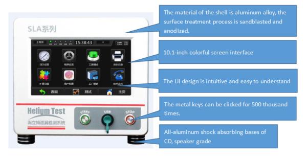 AC220V 0.95RH Leak Test Machine , 0.8MPa Air Tightness Tester Bracelet Smart