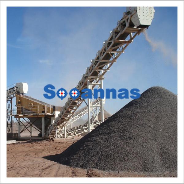 Buy cheap Rubber Hydraulic Telescope 500mm Mobile Belt Conveyor from wholesalers